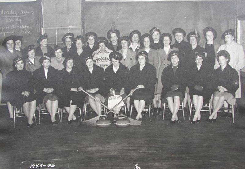 Wolfville Ladies Curling Club Charter Members 1945-46