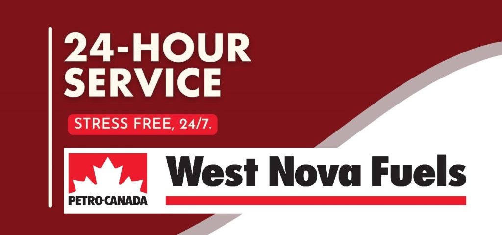 West Nova Fuels Logo - 24-hour service - Stress free, 24/7